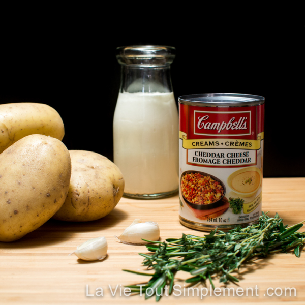 Recette de purée de pommes de terre ultracrémeuse - #CuisinezAvecCampbells #ad - Recette sur www.lavietoutsimplement.com
