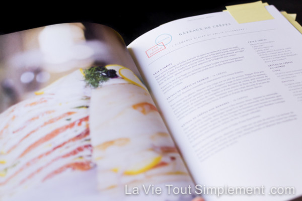 Nouveau livre : Chefs de famille. Des recettes et portraits de personnalités gourmandes québécoises. Bonus, une #recette de gâteau de crêpes au saumon fumé | lavietoutsimplement.com