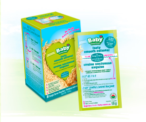 Avoine onctueuse, céréales pour bébé biologiques, portion individuelle | lavietoutsimplement.com
